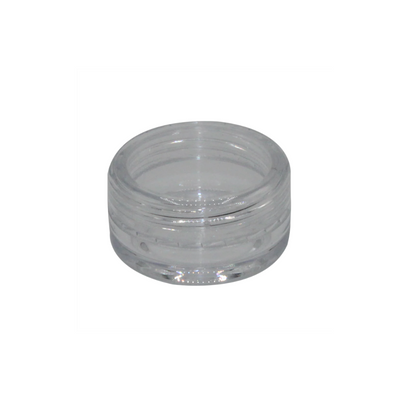 5mL Plastic Acrylic Screw Top Concentrate Clear Jars