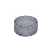 7mL Plastic Acrylic Screw Top Concentrate Clear Jars