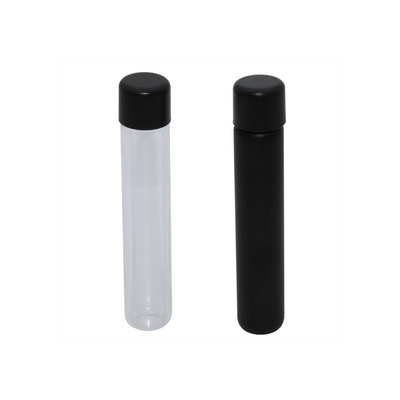 Glass Pre-Rolled Child Resistant ASTM Tube Jars (All Colors)