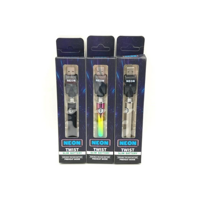 Neon Twist 510 Variable Voltage Cartridge Battery (In Box)